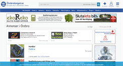 Desktop Screenshot of orebrotorget.se